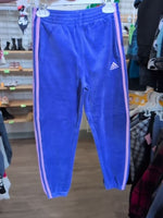 Y6 PURPLE ADIDAS VELOR JOGGER PANTS