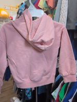 4T PINK UNDER ARMOUR LOGO HOODIE