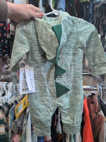 6M GREEN LITTLEST PRINCE [NEW] HOODED JUMPSUIT