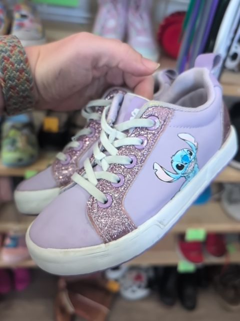 C10 PURPLE STITCH & STONE STITCH SHOE