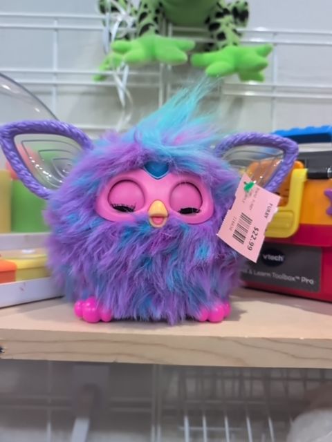 Gently Used PURPLE FURBY