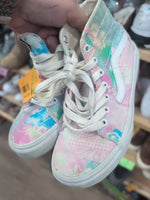 Y1  VANS FLORAL HIGHTOPS