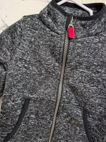 18M BLACK / GRAY CARTERS HEATHERED ZIP JACKET