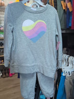 4T GRAY GAP PLAIN SWEAT SET
