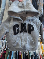 6-12M GRAY GAP HOODED JACKET