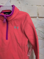 2T ORANGE UNDER ARMOUR PULL OVER