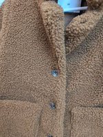 2T BROWN OLD NAVY BUTTON UP COAT