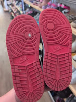 C13 RED NIKE SPARKLE HIGH TOP SNEAKER