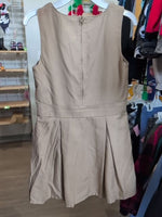 Y7 TAN LANDS END DRESS