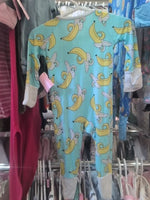 0-3M LIGHT BLUE LITTLE SLEEPIES BANANAS SLEEPER
