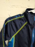 18M DARK BLUE Cat&Jack COLOBLOCK ZIP JACKET