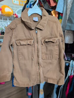 4T BROWN WONDER NATION DENIM JACKET