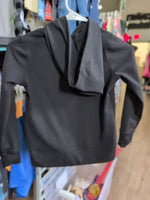 Y7/8 BLACK YOGALICIOUS ACTIVE HOODIE