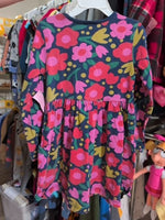 Y5 MULTI HANNA ANDERSON LS FLORAL DRESS