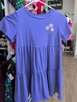Y8 PURPLE DIP DAISY PLAY DRESS