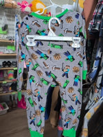 4T GRAY MINECRAFT MINECRAFT PJS
