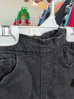 Y6 BLACK OLD NAVY BOOTCUT JEANS