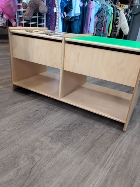 GENTLY USED Wooden Play Table