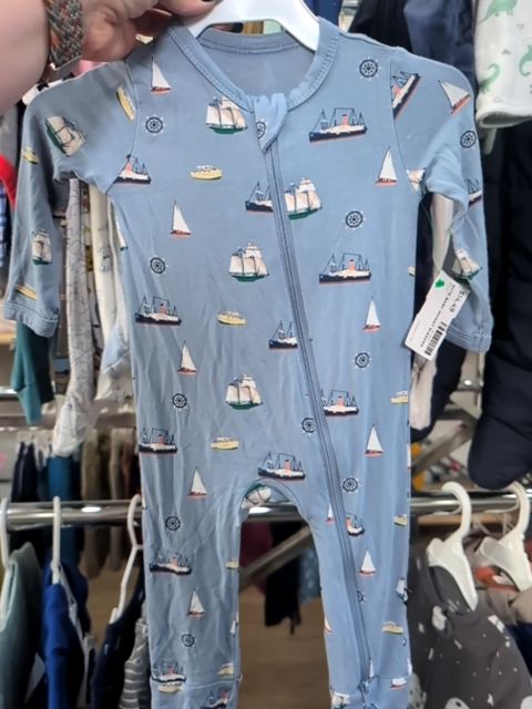 Gently Used 3-6M BLUE KYTE SAILBOATS SLEEPER