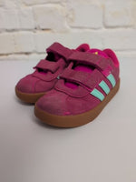 C9 PINK ADIDAS SUEDE VELCRO SHOE