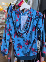 4T BLUE SPIDERMAN SPIDERMAN FLEECE HOODIE