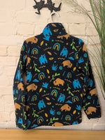 Y10 BLUE COLUMBIA FLEECE BEARS JACKET