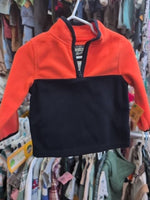 9-12M BLUE OSH KOSH FLEECE QUARTER ZIP