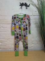 2T GRAY LITTLE SLEEPIES STARWARS SLEEPER