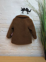 2T BROWN OLD NAVY BUTTON UP COAT