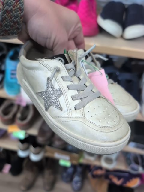C10.5 WHITE OLD SOLES STAR SHOES