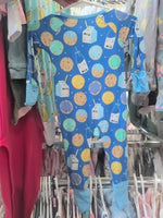 0-3M BLUE LITTLE SLEEPIES MILK COOKIES SLEEPER