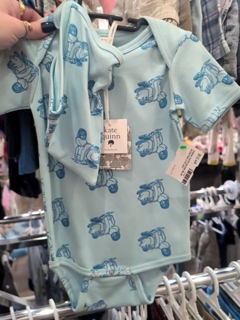 [NEW] KATE QUINN BLUE SCOOTER 2 PC SET