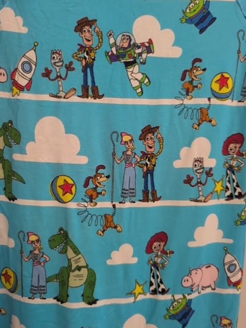 6M BLUE LITTLE SLEEPIES TOY STORY SLEEPER