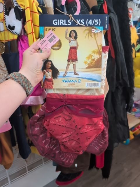 4T  MOANA MOANA COSTUME