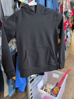 Y7/8 BLACK YOGALICIOUS ACTIVE HOODIE