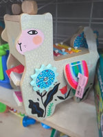 MANHATTAN TOY COMPANY WOODEN LLAMA TOY