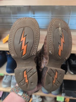 C12 BROWN OLD WEST EMBROIDERED BOOT