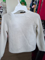 Y7 WHITE GYMBOREE PANDA SWEATER