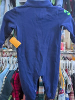 9M DARK BLUE RALPH LAUREN COLLARED JUMPSUIT