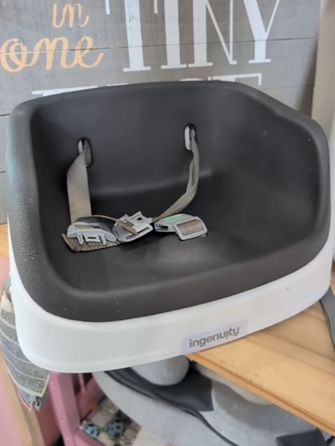 WHITE INGENUITY BOOSTER SEAT