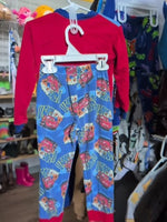 4T RED / BLUE  2PC "LIGHTNING MCQUEEN"