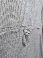 Y8 GRAY OLD NAVY RIBBED GLITTER DRESS
