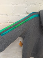 8 GRAY ADIDAS HOODIE